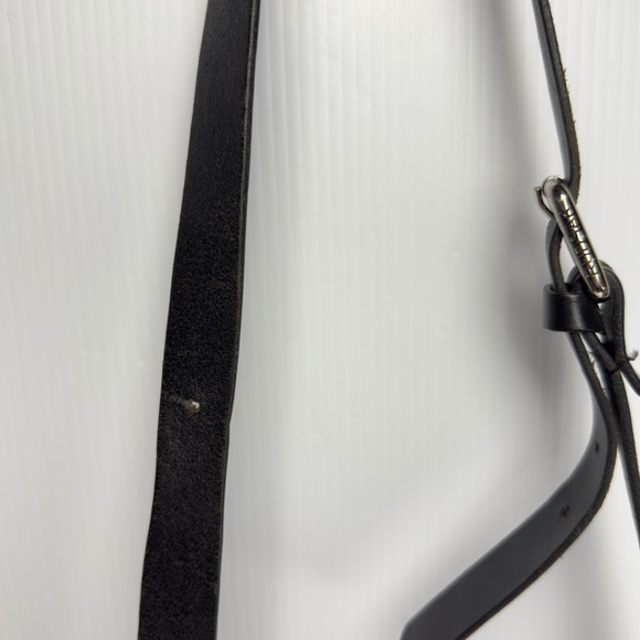 RUDSAK Canadian Heritage Leather Messenger Flap Buckle Black Crossbody Bag - Picture 14 of 14